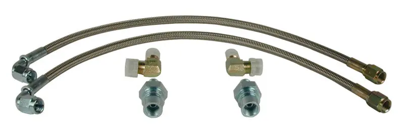 Free Returns Wilwood Flexline Kit 64-72 Most GM 90 Degree Hose end