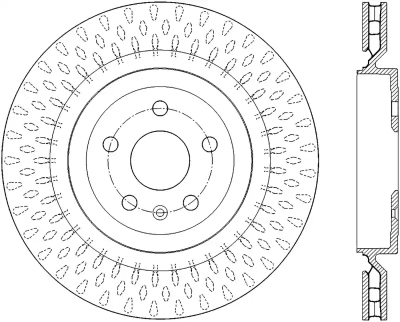 Instant Buy StopTech Slotted & Drilled Sport Brake Rotor